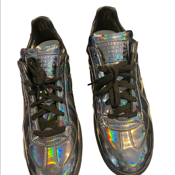 Maison Margiela Iridescent GAT Sneaker 44 - Picture 8 of 12